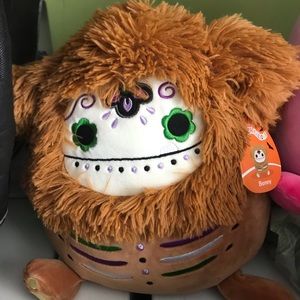 Day of the Dead Halloween Squishmallow - Dia del Los Muertos Sugar Skull -Benny
